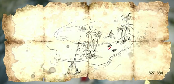Карты сокровищ и зарытые сундуки в Assassin’s Creed 4 Black Flag