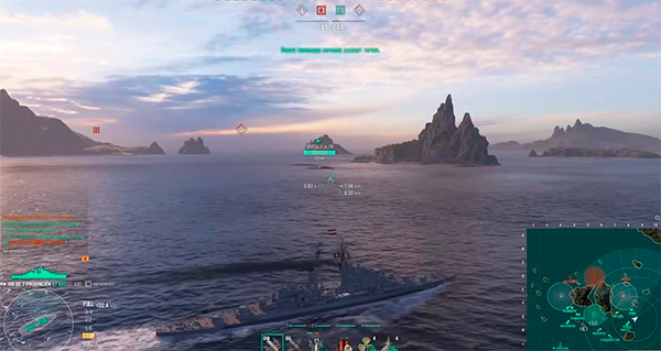 Локация World of Warships
