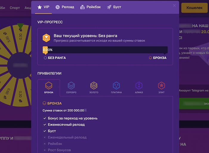 VIP клуб
