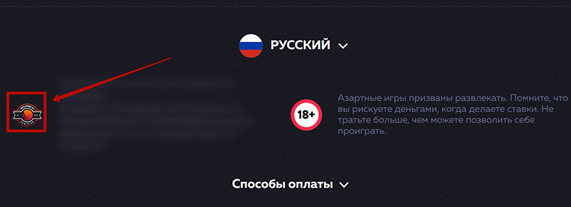 Логотип игорной комиссии